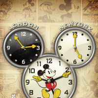 「Disney世界時計」