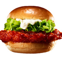 チーズヤンニョムチキンバーガー