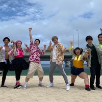 （左から）野崎塁、生瀬行人、松浦景子、吉田裕、アキ、重谷ほたる、住吉大和、入澤弘喜（C）MBS
