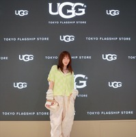 Kōki,、白ドレス姿＋ブーツでUGGオープン記念イベントに登場！