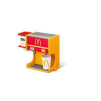 「マックアドベンチャー なりきりマクドナルド」【第2弾】カップをとりだせる！ドリンクマシーン