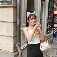 久間田琳加、1年ぶりUSJで新カチューシャにひとめぼれ！ファンは「水色チョイス最高～」 画像