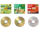 マクセル、録画用のDVD+R DLや16倍速DVD-Rなど 画像