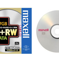 マクセル、8倍速記録対応のデータ用DVD+RWディスク 画像