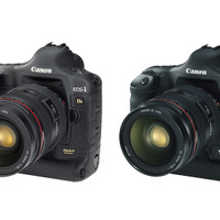 EOS-1Ds Mark II（左）、EOS-1D Mark II（右）