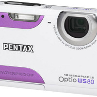 PENTAX Optio WS80（ホワイトプラスパープル）