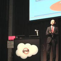 　ローソン ITステーションディレクター補佐の森川衡氏は、セールスフォース・ドットコムのプライベートイベント「Cloudforce Japan 2009」で講演した。