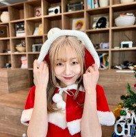 須田亜香里、クリスマス限定のサンタコスを公開しファン喜び「好きになってしまう」 画像
