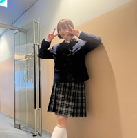 神部美咲公開のJK制服姿に「もっとみたい」の声 画像