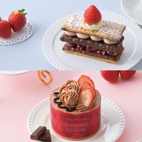 銀座コージーコーナー、苺＆チョコのスイーツ2品を新発売 画像