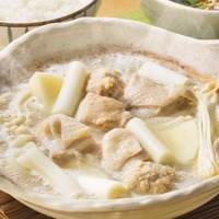 塩麴白湯スープのタッカンマリ風土鍋