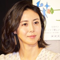 松嶋菜々子、『GTOリバイバル』で反町隆史と夢の夫婦共演！ネット興奮「グレートだぜ」 画像