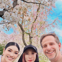アンミカ、夫と京都でお花見デート！映画監督・蜷川実花との偶然の出会いも