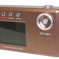 D'zign DZ-520（ブラウン）の背面