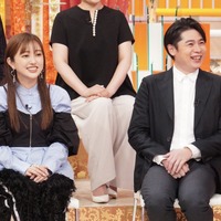 菊地亜美、吉村崇（C）フジテレビ