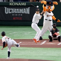 野球少年だった山田裕貴、東京ドームのバッターボックスに立ち「夢のようでした」 画像