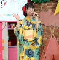 【TIF2024】浴衣が一番似合うアイドルに九州女子翼・鈴川瑠菜！ 画像