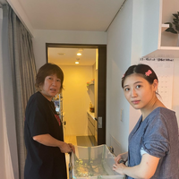 文子さんと西野未姫（写真は山本圭壱の公式ブログから）