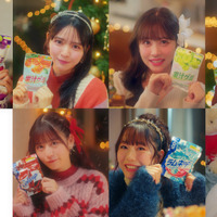 FRUITS ZIPPERが出演するWebCM「明治のグミときらめくクリスマス」篇