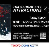 Stray Kids、東京ドームシティとのコラボが決定！観覧車ラッピングやイルミネーションも