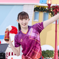 松山ケンイチ、角田夏実、早田ひなが出演するローソンの新TV CM「冬のハピとく祭」篇　メイキング写真