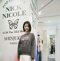 韓国女優 ソ・イェジ効果！『NICK&NICOLE』新宿ポップアップストアでスウェットシャツ完売