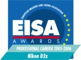 ニコン D2X、「EISA プロフェッショナル カメラ オブ ザ イヤー 2005-2006」を受賞 画像