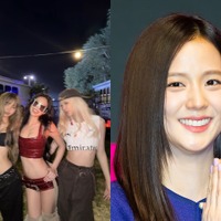 ほぼ何も隠れていない衣装で集合したBLACKPINKメンバー3人、ジスだけいない理由は？【PHOTO】 画像