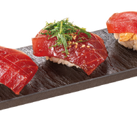 うまみ醤油漬け天然インド鮪3種盛り（税込759円）