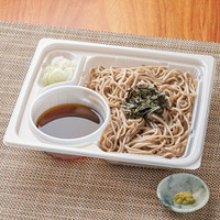 石臼挽きそば粉使用　ざるそば（税込450円）