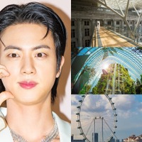 新たな“聖地”に？BTS・JINの新曲MV、撮影されたのはシンガポール各地の名所…現地政府観光局とコラボ