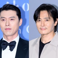 ヒョンビン、髭を生やした近影が話題！俳優チャン・ドンゴンらと「見てるだけで癒される」豪華ショット