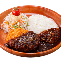 メンチカツペッパーソースディッシュ
