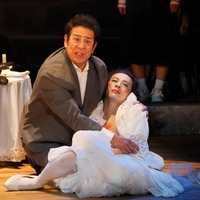 「渡辺えり古稀記念公演『りぼん』」　撮影：横田敦史