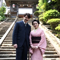 NHK連続テレビ小説『ばけばけ』の松江ロケ報告会　（C）NHK