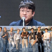SEVENTEENと並んでも違和感なし？“BTSの父”パン・シヒョク議長、激やせした姿に注目【PHOTO】