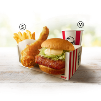 「和風チキンカツバーガーよくばりセット」…1,150 円