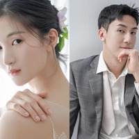 韓国で女子バスケ×男子バレーの“アスリート夫婦”誕生！8年交際の長寿カップル、美男美女ウェディングフォト公開