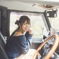 たにりか（谷梨花）153cm  1stデジタル写真集『週末ふたりキャンプ』　撮影：藤本和典