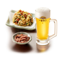 『夏の生ビールセット』　950円