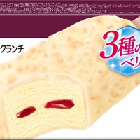 ハーゲンダッツ バー『ミックスベリー＆ミルク クランチ』351円(希望小売価格：消費税込み)