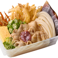 『豚しゃぶと梅オクラうどん弁当』