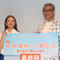 （左から）小泉今日子、中井貴一【撮影／ババショウタ】