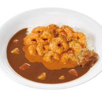 ダブルぷりぷりエビのビスクソースカレー（並盛） 1,190 円