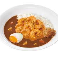 おんたまぷりぷりエビのビスクソースカレー（並盛） 960 円