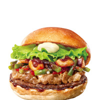 にんにく牛カルビバーガー　590円