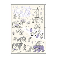 北海道×鳥獣戯画 クリアファイル　550円