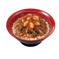 トリプルニンニク牛カルビ焼肉丼　(並盛) 1,050円