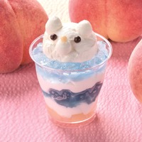 ひょっこりしろくまの白桃ソーダゼリー（税込378円）