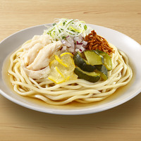 麺屋一燈監修　ニボコン 煮干しと昆布の冷しラーメン（塩）697円（税込）